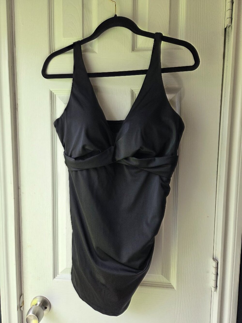 Kim Gravel x Swimsuits For All 1-Piece Suit Black Women's Size 14